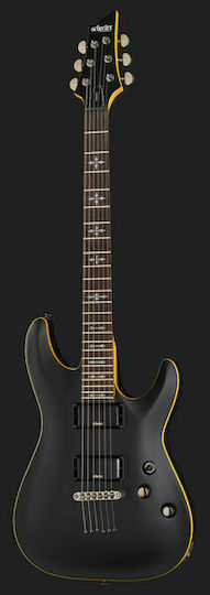 Schecter Demon-6 ABSN Chitară Electrică Stratocaster cu HH