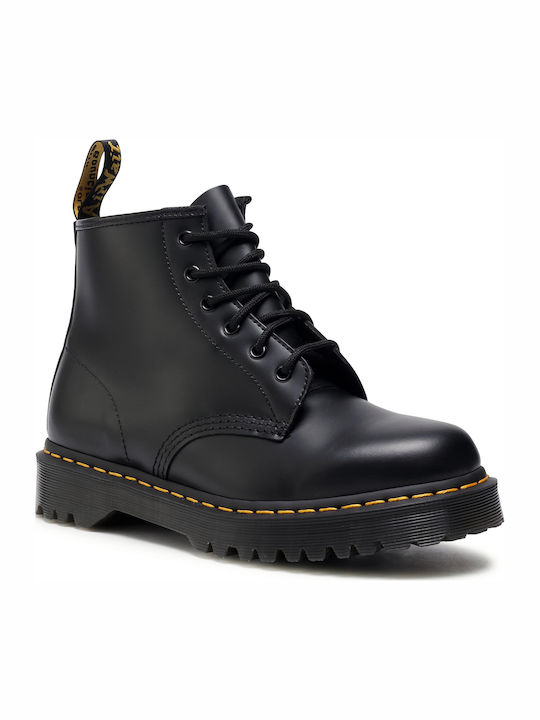 Dr. Martens 101 Bex Leather Boots Smooth Black