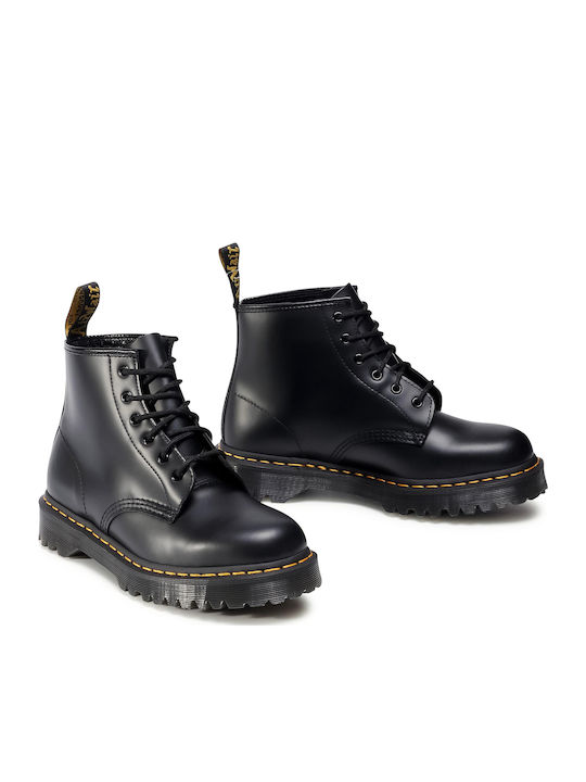 101 Bex Leather Boots Smooth Black