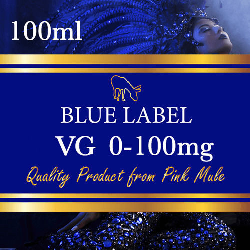 Pink Mule Blue Label Βάση Γλυκερίνης VG 100ml