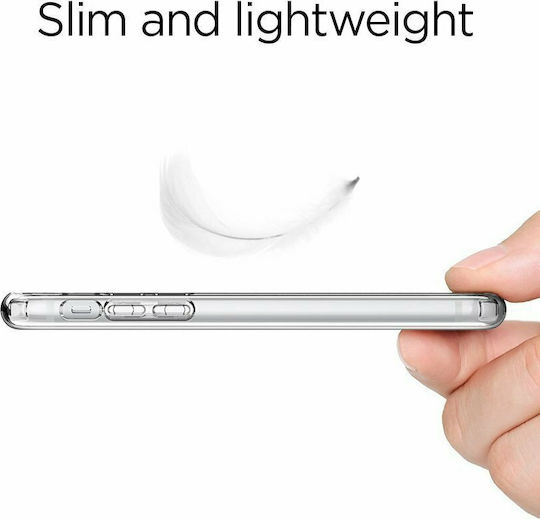 Spigen Liquid Crystal Back Cover Silicone Transparent (iPhone 12 / 12 Pro)