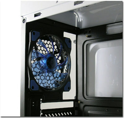 LC-Power Gaming 988 Midi Tower Computer Case with Window Panel White