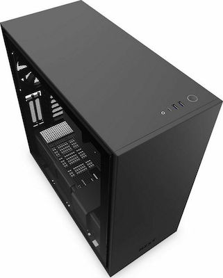 NZXT H710i RGB Gaming Midi Tower Κουτί Υπολογιστή με Πλαϊνό Παράθυρο Μαύρο