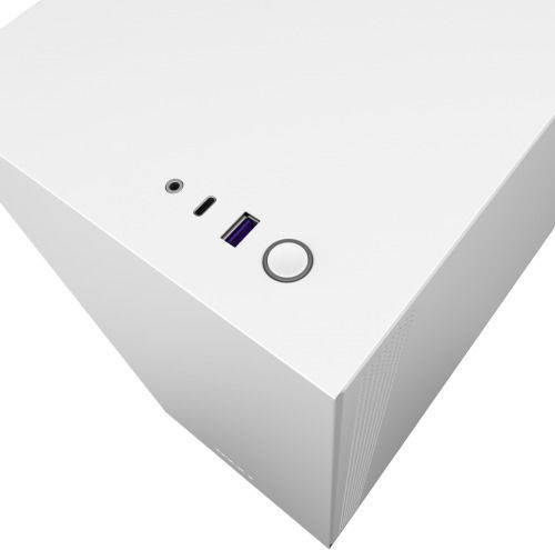 NZXT H510 Gaming Midi Tower Κουτί Υπολογιστή με Πλαϊνό Παράθυρο Λευκό