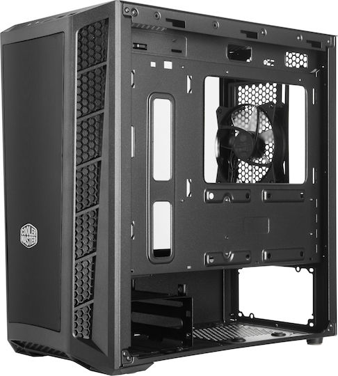 CoolerMaster MasterBox MB311L Gaming Mini Tower Computer Case with Window Panel Black