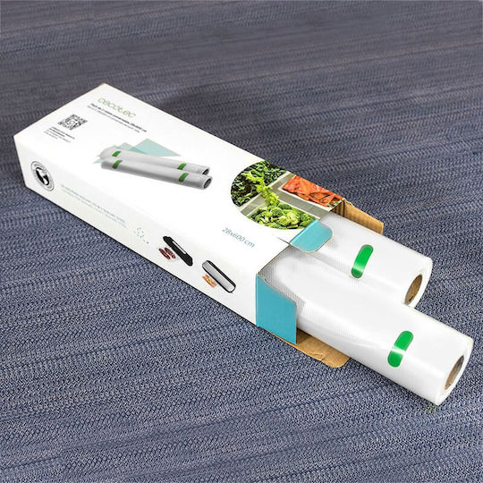 Cecotec Σαγρέ Σακούλες για Συσκευές Vacuum 200mm x 6m 2 Ρολά