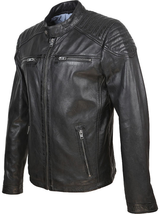 Leather jacket SETTE Morgan Black