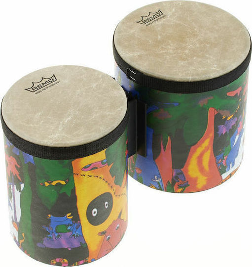 Remo Kids Percussion Bongo Rain Forest