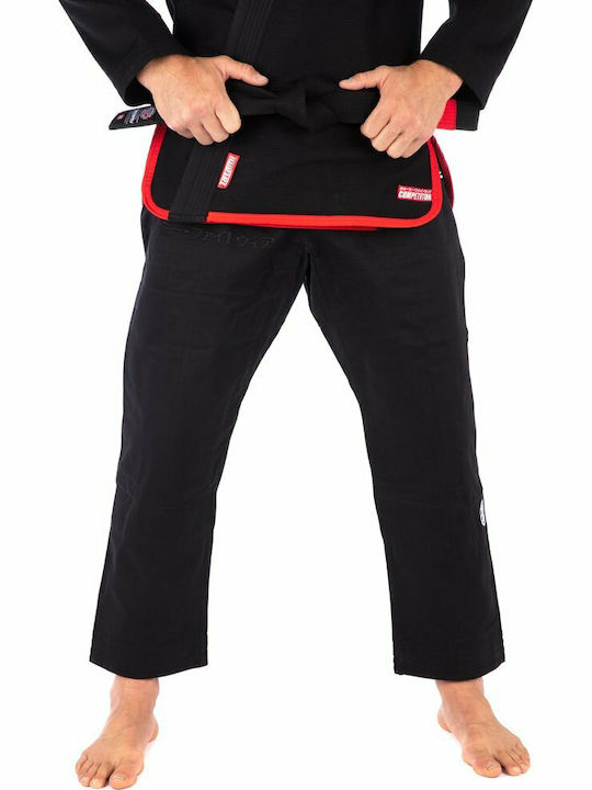 Tatami Fightwear Competitor GI Bărbați Uniforme Jiu Jitsu brazilian Negru