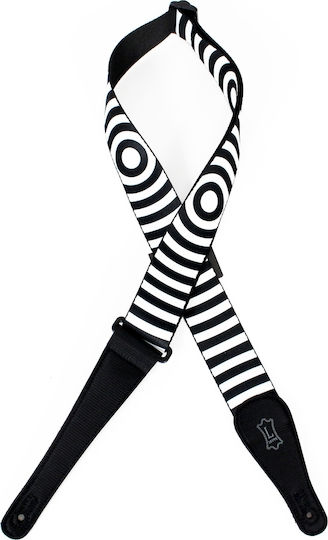 Levys MPS2 2" Sublimation Print Vertigo, Black & White