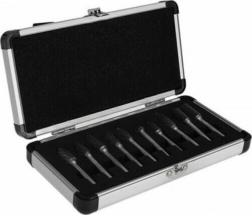 Tagred Set Freze Metalului Set Freze Carbură pentru Metal 6mm 10buc