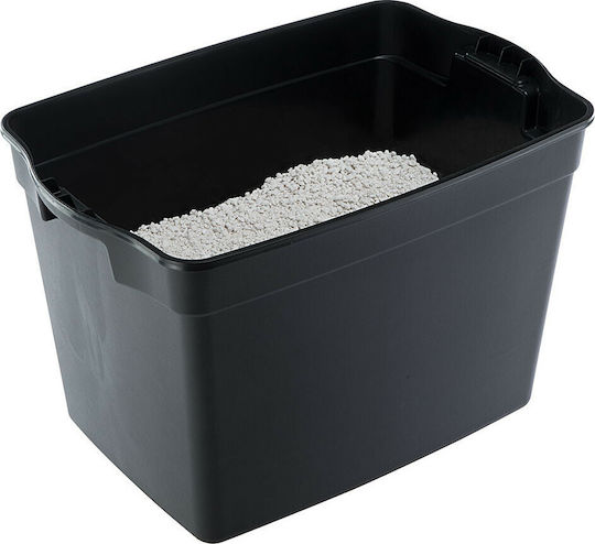 Ferplast Jumpy Τουαλέτα Γάτας Κλειστή Γκρι Μ57 x Π39 x Υ39cm