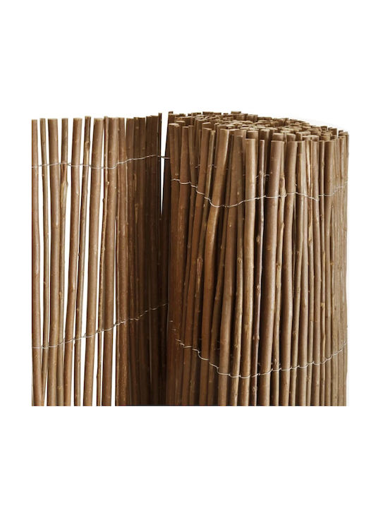 vidaXL Bamboo Fencing Itias with Whole Wood 1x5m