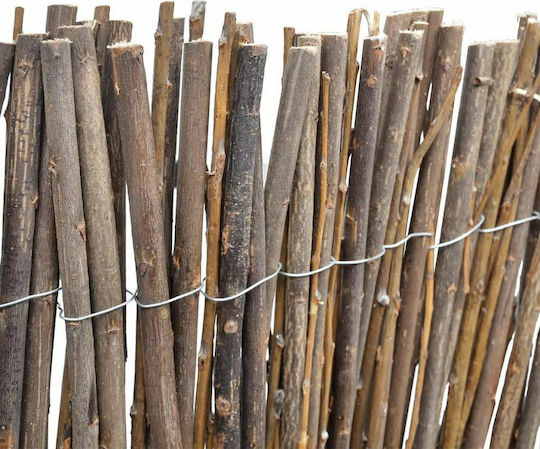 vidaXL Bambuszaun Holz Mit Ganzem Holz 1x3m