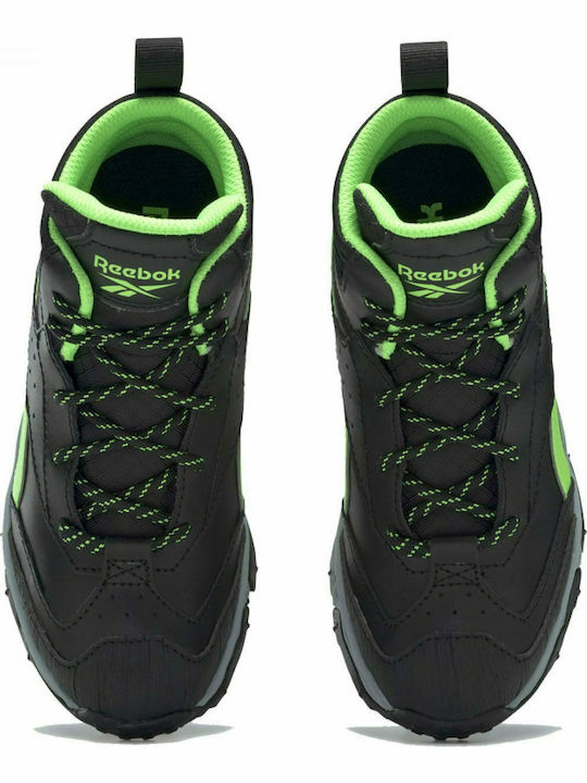 Rugged Runner Mid Черно / Cool Shadow / Solar Green
