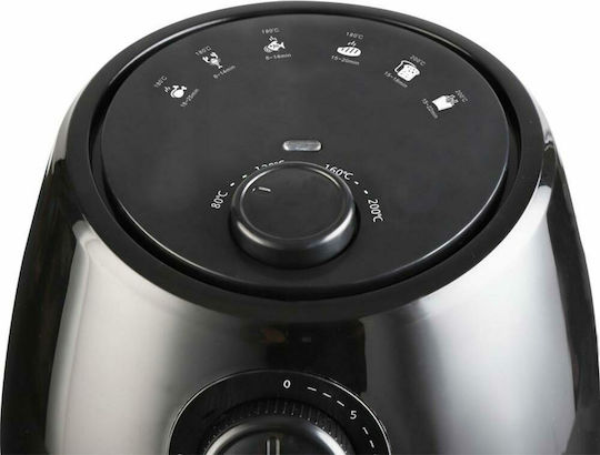 Beper Air Fryer 2lt Μαύρο P101FRI001