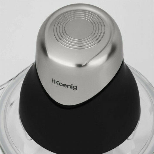 HKoenig Πολυκόπτης Multi 320W με Δοχείο 1lt Μαύρος