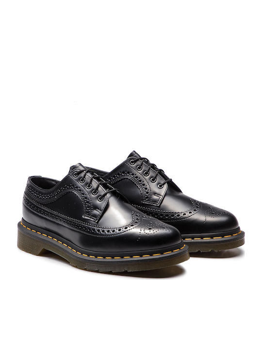 3989 Men's Leather Oxfords Black