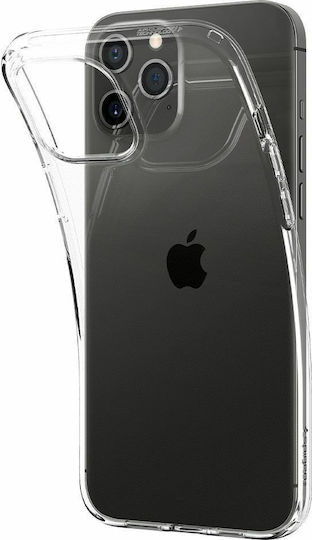 Spigen Liquid Crystal Back Cover Σιλικόνης Διάφανο (iPhone 12 Pro Max)