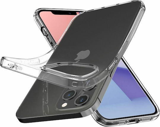 Spigen Liquid Crystal Back Cover Σιλικόνης Διάφανο (iPhone 12 Pro Max)