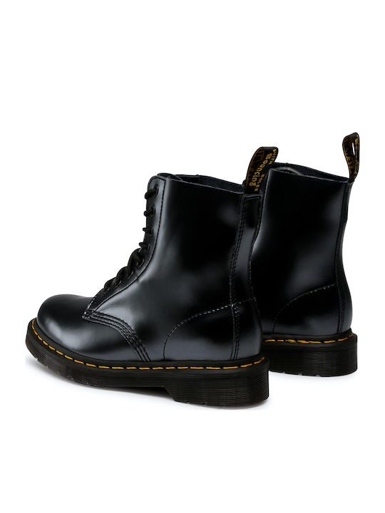 1460 Pascal Leather Black Boots