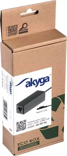 Akyga Laptop Charger 31W 12V 2.58A for Microsoft with Detachable Power Cord