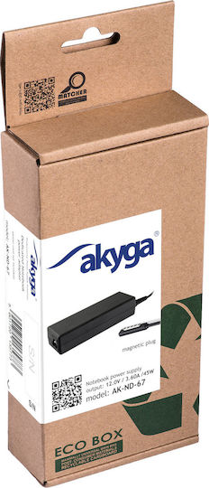 Akyga Laptop Charger 45W 12V 3.6A for Microsoft without Power Cord
