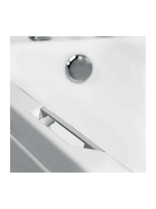 Carron Bathrooms Quantum Integra CRN Μπανιέρα Ακρυλική με Υδρομασάζ 170x70cm