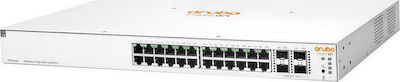 Aruba Instant On 1930 Managed L2 PoE+ Switch with 24 Gigabit (1Gbps) Ethernet Ports and 4 SFP Ports