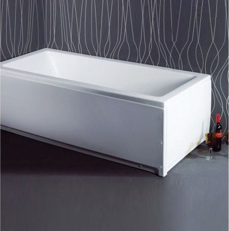 Sanitec Quadra 531 Μπανιέρα Ακρυλική 180x80x60cm