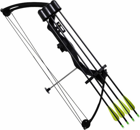 vidaXL Bow Composite Bow for Youth with Accessories & Aluminum Arrows