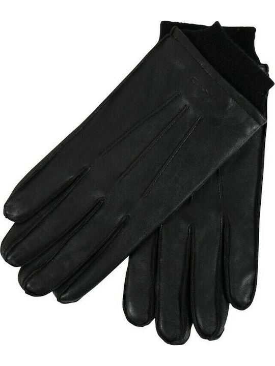 Gant Μαύρα Ανδρικά Δερμάτινα Γάντια