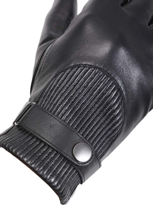 Men's Leather Gloves Black 98958