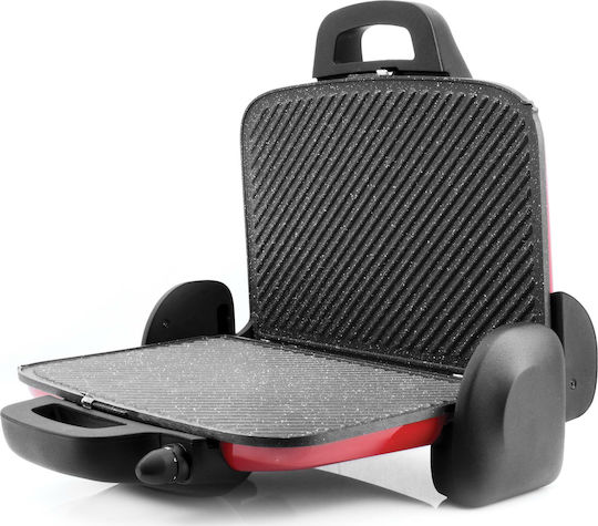 Rohnson Sandwich Maker Grill cu Plăci Detasabile 2200W Roșie