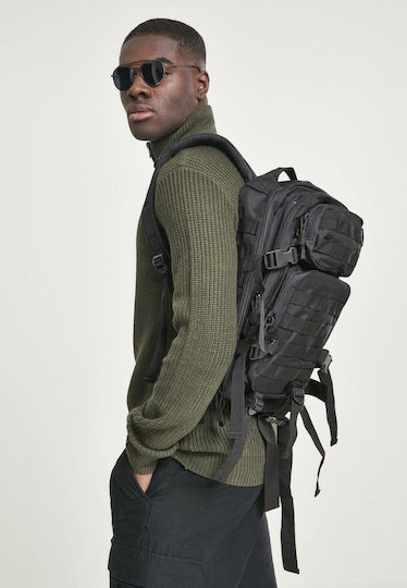 Brandit Militärischer Rucksack Rucksack aus Polyester Schwarz 25Es