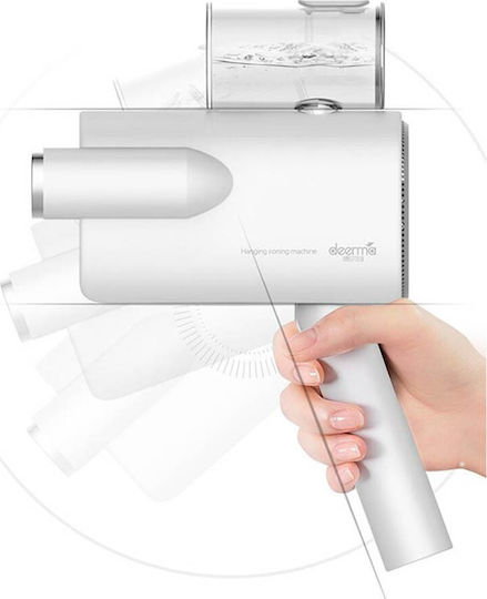 Deerma Ατμοκαθαριστής Ρούχων Χειρός 800W με Δοχείο 100ml Λευκός