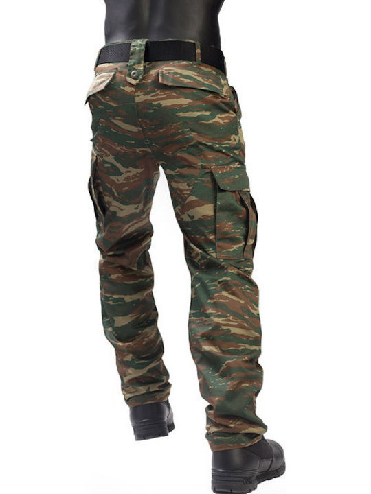 Survivors Military Pants Greek Greek Variation Operational Camouflage in Khaki Color