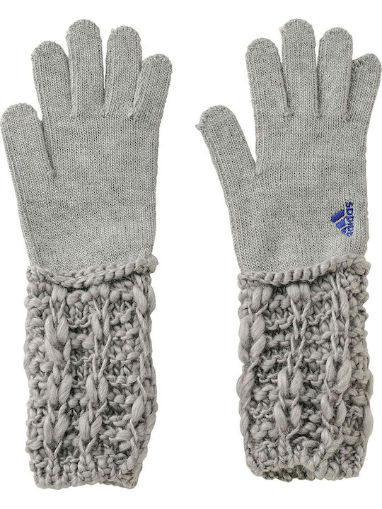 Women's Woolen Gloves Gray