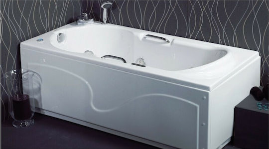 Sanitec Victoria Μπανιέρα Ακρυλική 160x80x60cm