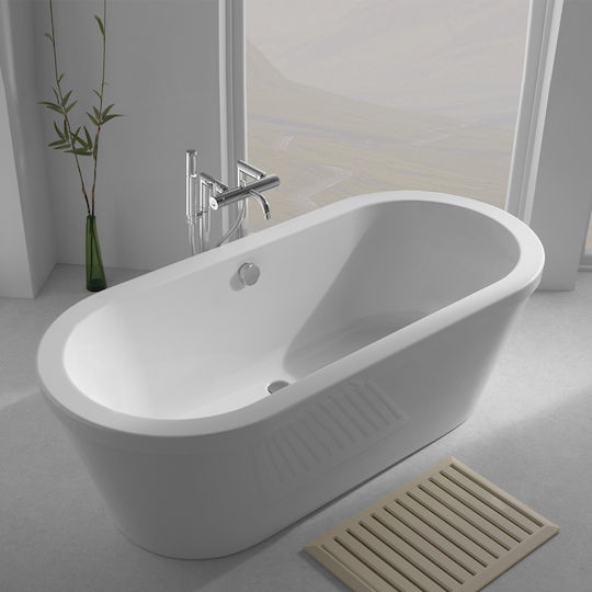 Carron Bathrooms Halcyon Oval CRN Freistehende Badewanne Acryl 175x80cm Carron Bathrooms Halcyon Oval CRN Freistehende Badewanne Acryl 175x80cm