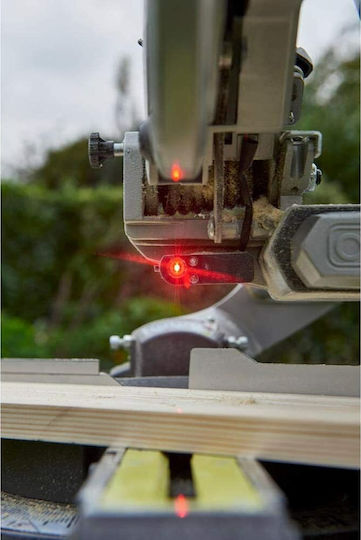 Ryobi Ryobi Battery Miter Saw 18V with Laser Guide and 216mm Disc Diameter Solo 18V One+ Solo
