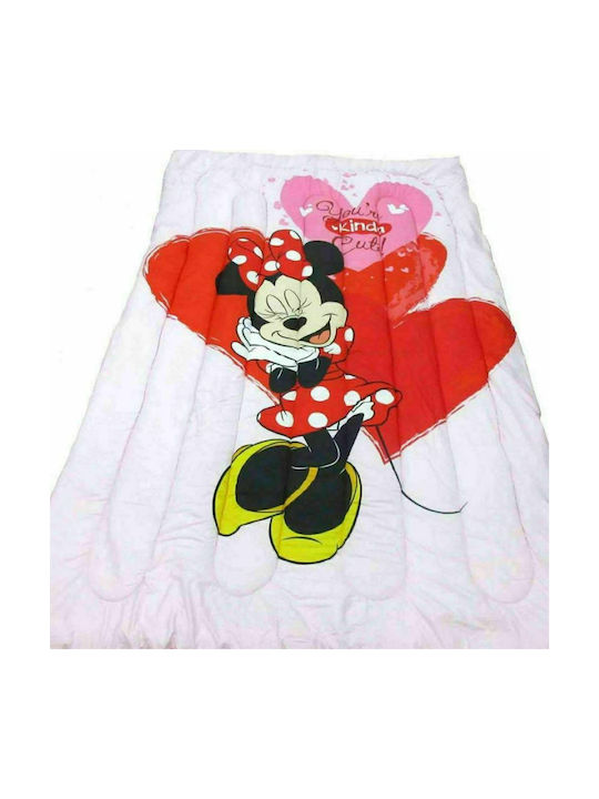 Dimcol Pătură Pentru Copii Single Minnie Multicolor 160x250 cm