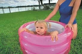 Bestway Children's Pool Inflatable Bembe Pink 70x70x30cm Pink