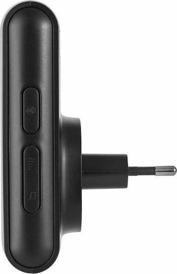 Emos Wireless Doorbell with 36 Ringtones and 150m Range IP44 Black