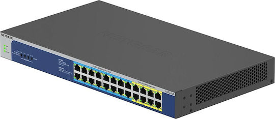 NetGear GS524UP Unmanaged L2 PoE+ Switch with 24 Gigabit (1Gbps) Ethernet Ports