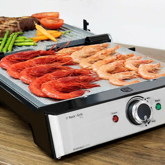 Cecotec Rock 'n' Grill Pro Τοστιέρα Γκριλιέρα 2000W Inox