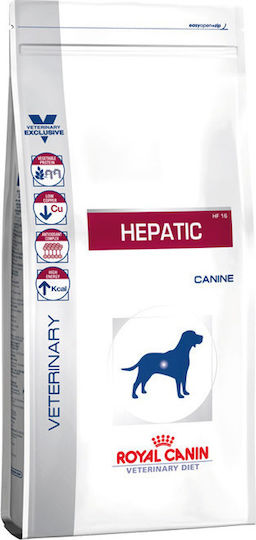 Royal Canin Veterinary Hepatic 12kg Dry Food for Adult Dogs with Rice