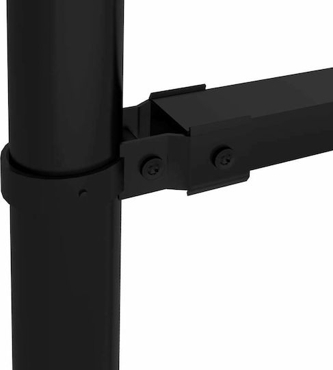 vidaXL Metallzäune mit Speeren in Schwarz Farbe 1.0x1.7m