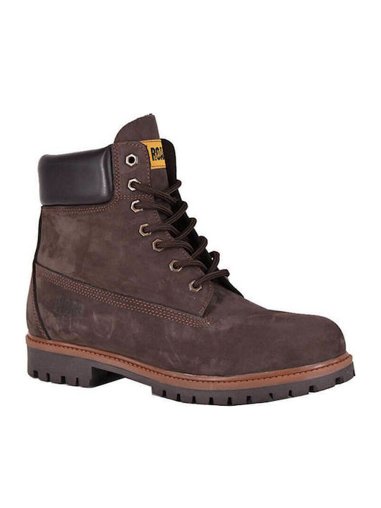 On the Road 565 Boots Nubuck Brown