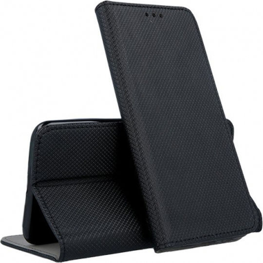 Forcell Smart Magnet Book Δερματίνης Μαύρο (Redmi 9C)